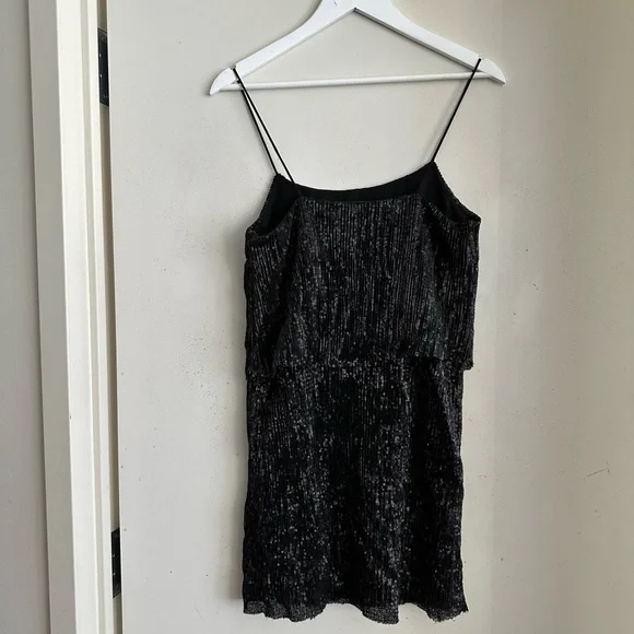 mango black mini dress Blue Off Shoulders Flowy Chiffon Beach Wedding Dress main image 0